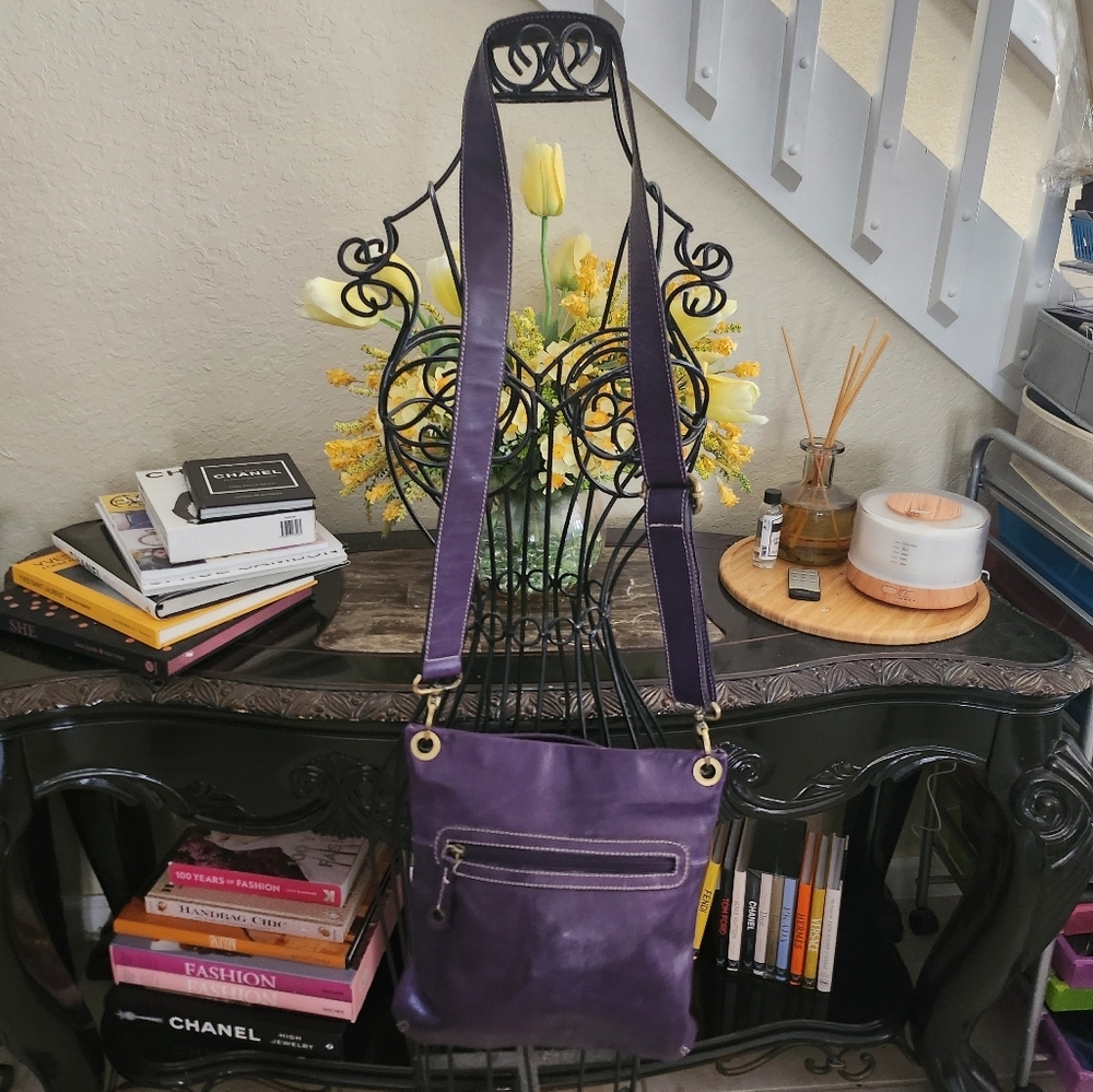 Avorio Italy leather crossbody bag - Picture 4 of 7